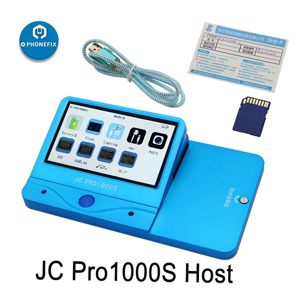 JC Pro1000S JC P13 P11 P7S NAND Programmer Serial Number Read