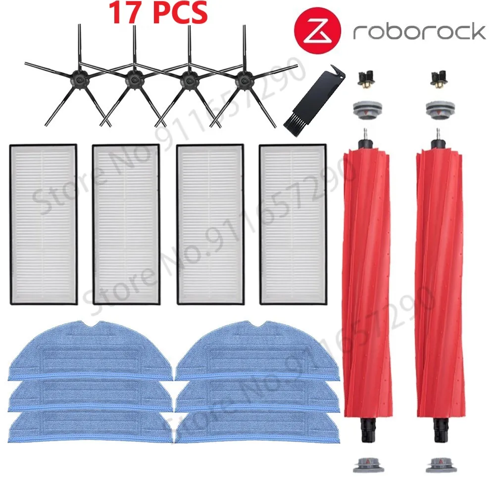 Roborock S7 S70 S75 S7Max S7MaxV T7S Plus Hauptbürste Hepa-Filter Mopps Ersatzteile Roboter-Staubsauger Zubehör