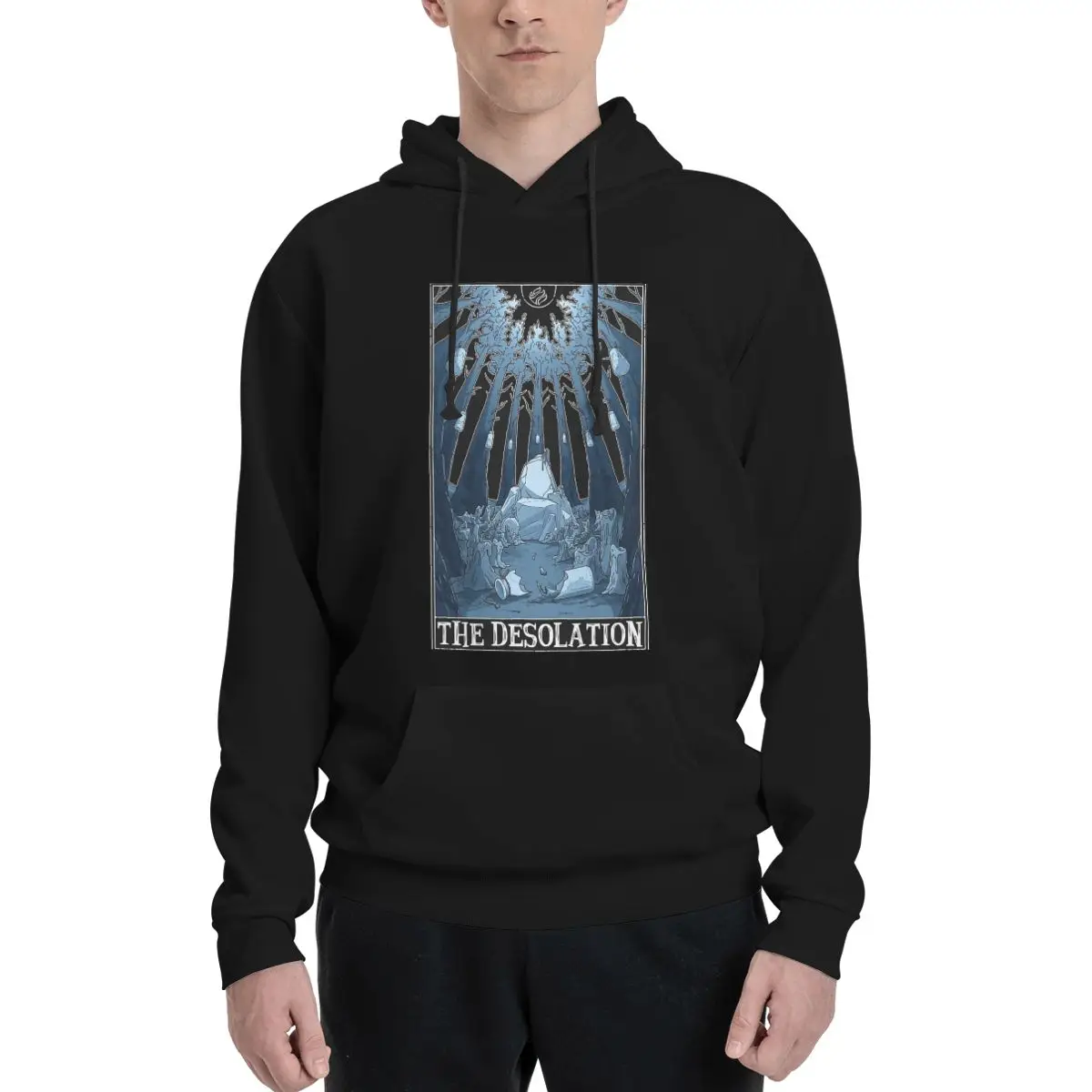 

The Desolation Tarotesque Polyester Hoodie Men's Sweatershirt Warm Dif Colors Sizes