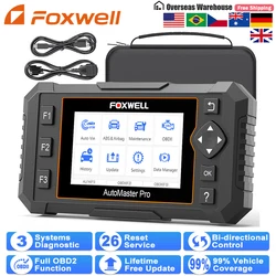 FOXWELL NT604 ELITE Wireless OBD2 Car Diagnostic Scanner ABS SRS Transmission Engine System Code Reader OBD 2 Auto Scan Tools