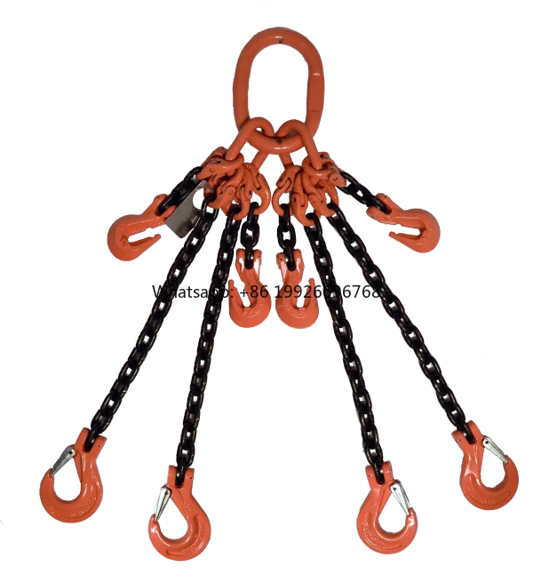 

High Quality 4 Leg Lifting Chain Sling G80 Chain Slings