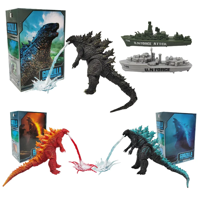16 سنتيمتر الانفجار الذري شين Gojira Godzilla ملك الوحوش Godzilla تطورت Ver الوردي الأزرق البرتقالي الأسود عودة عمل نموذج لجسم