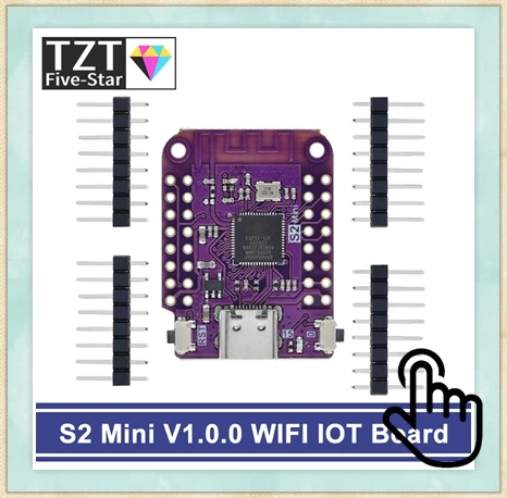 WeMos D1 Mini Pro V3.0 NodeMcu 4 MB/16 MB Bytes Lua WIFI Internet of Things Entwicklungsboard basierend auf ESP8266 CH340G Nodemcu V2 – Detail 3