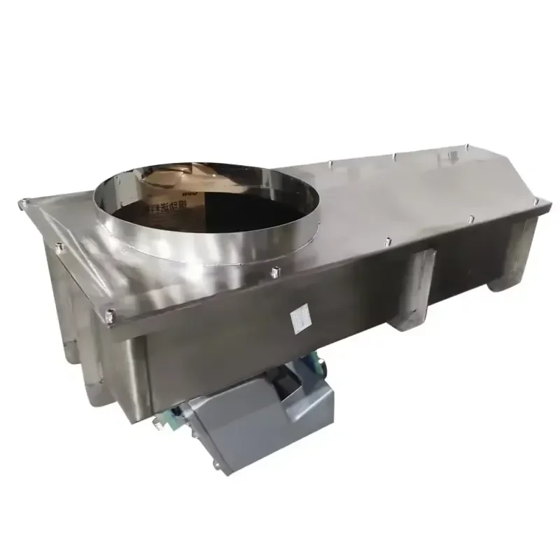 304/316 Stainless Steel Linear Electromagnetic Vibratory Feeder Engine New Powder Conveying Electronic Products Machinery