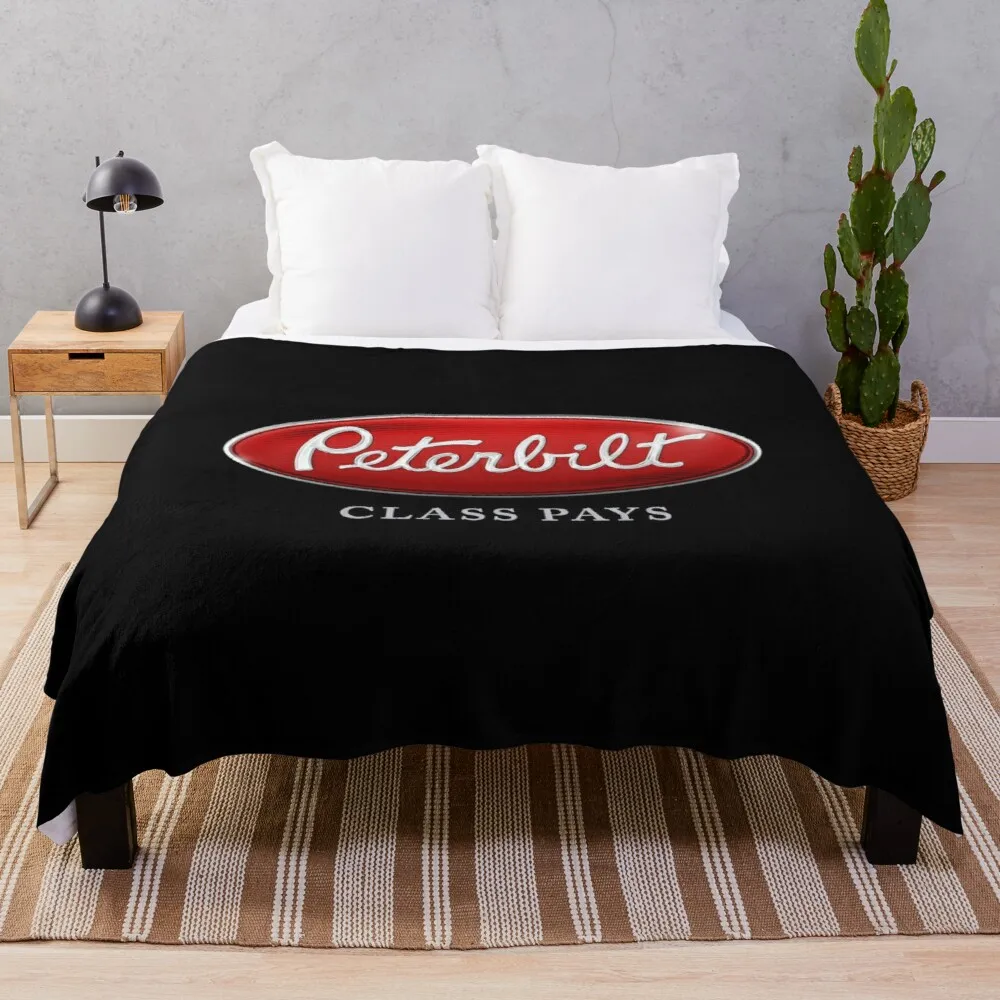 

Peterbilt Motors Company is an American truck manufacturer Throw Blanket Summer Bedding Blankets