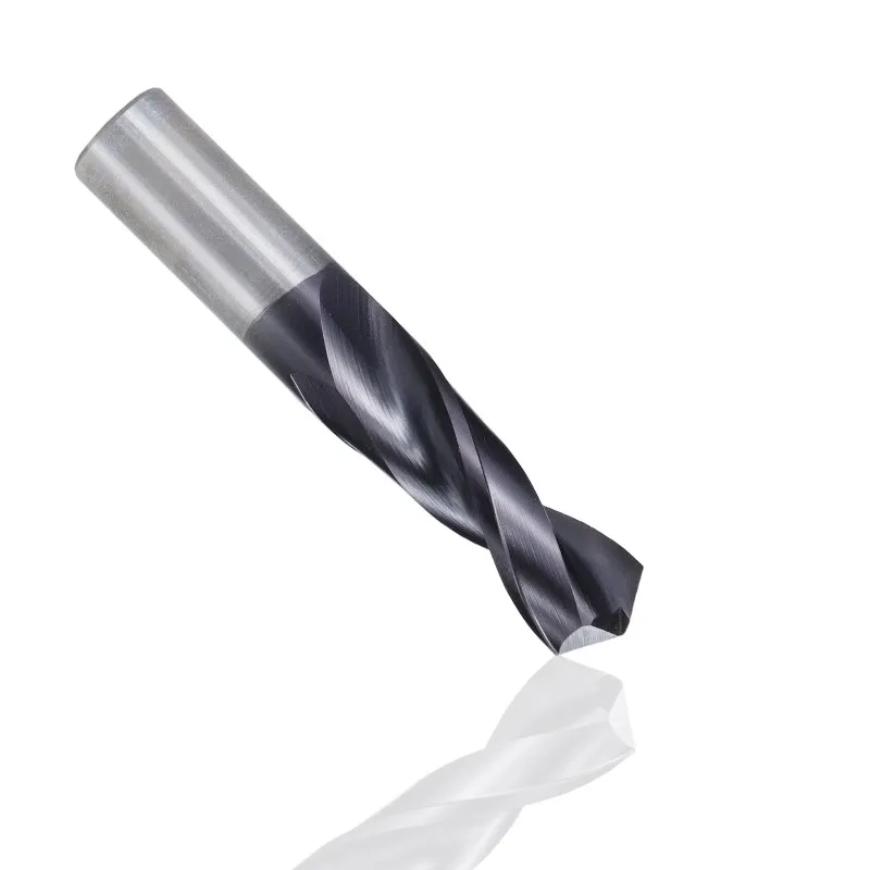 1-12mm Carbide Alloy Drill Bit Tungsten Steel Twist Bit VAPO Straight Handle Solid Monolithic Drill For CNC Lathe Machine