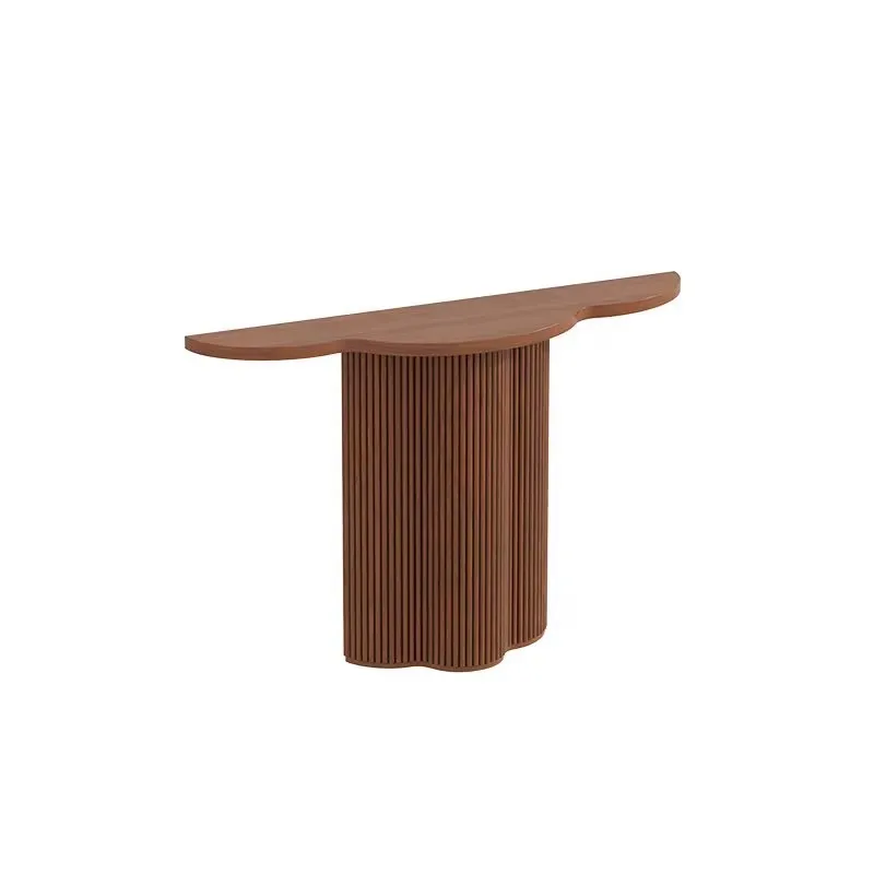 

All solid wood entrance table Modern simple entrance entrance table