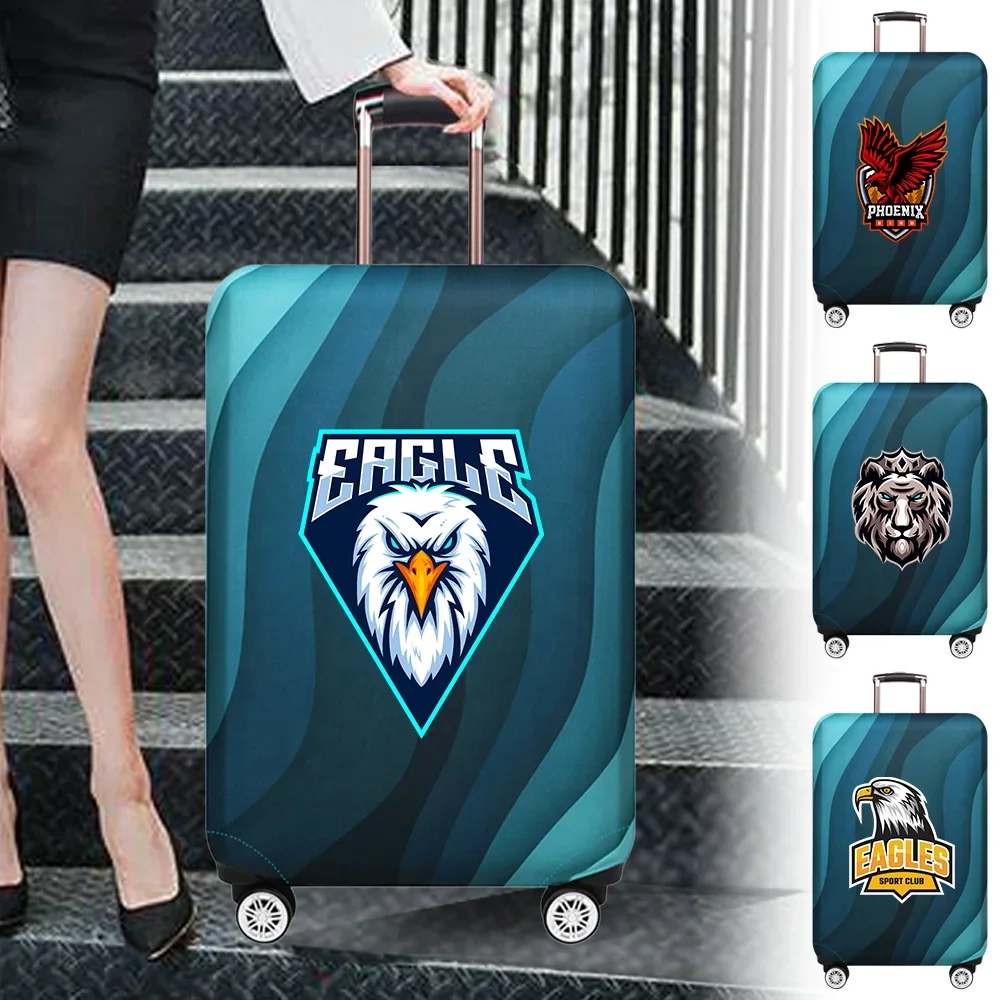 

Luggage Cover Suitcase Protector Covers Stretch Fabric Washable Prevent Scratche Teamlogo Series for 18-32 Inch Trolley Case