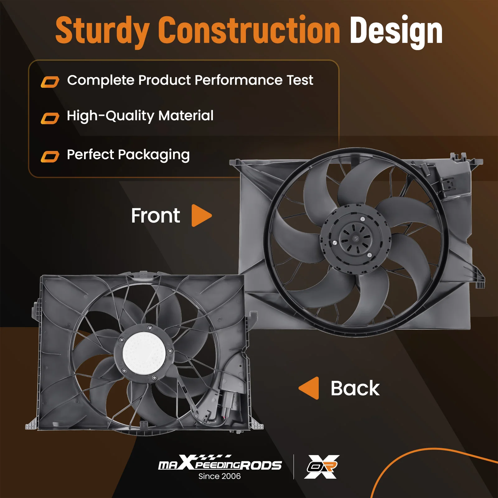 Conjunto de ventilador de refrigeração do radiador para Mercedes W221/S350/S450/S550/CL550 2215001193