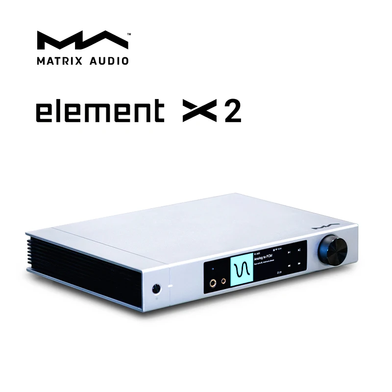 Matrix Element X2 Streamer de música Roon Ready Player ES9038PRO DAC preamplificador amplificador de auriculares totalmente equilibrado