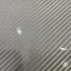 Glossy Surface Carbon Fibre Patterns Pu Synthetic Leather Materials