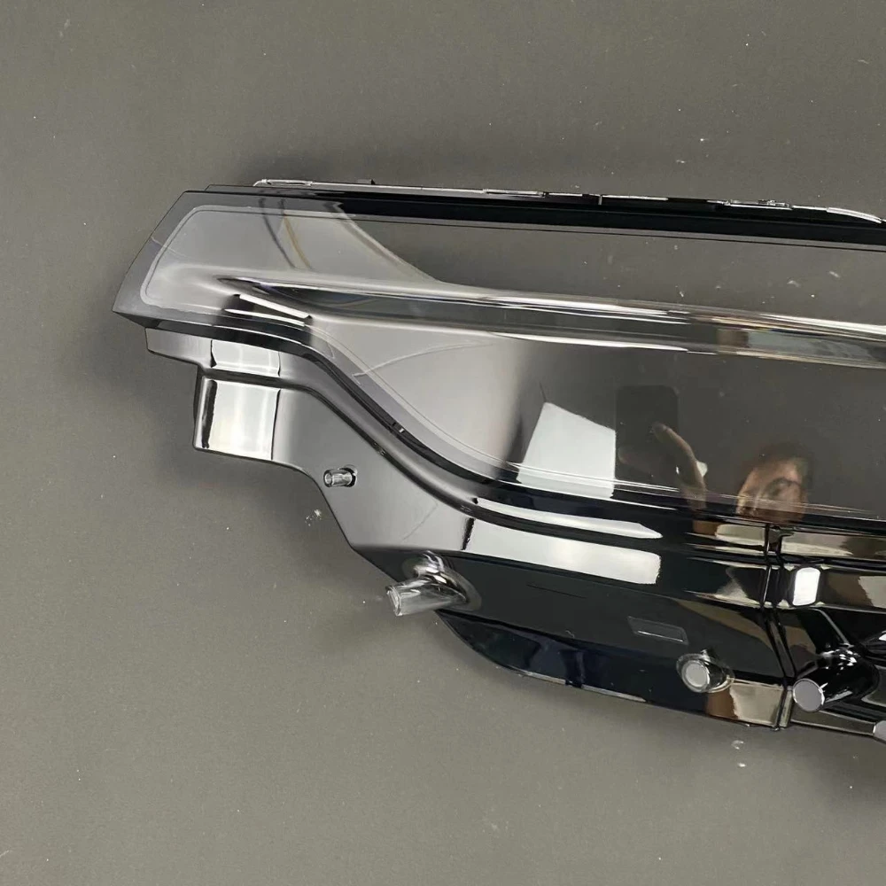 Lente de sombra de faro para Jeep Commander 2018 2019 2020 2021, cubierta transparente para faro delantero, máscaras de carcasa de lámpara