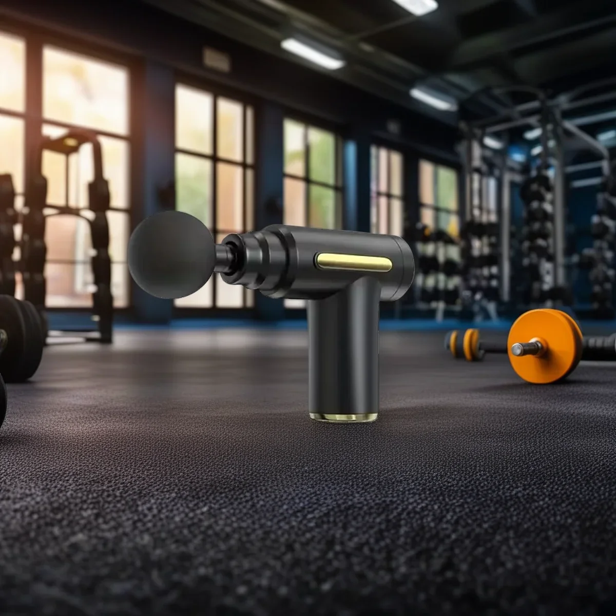 

Adjustable Speed Massage Gun for Deep Muscle Recovery, Handheld Fitness Tool That Uses A Massager To Relieve Pain and Relax