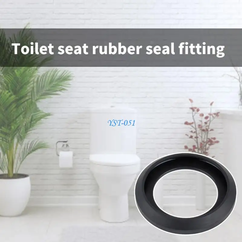 

E15A 10Pcs Toilet Closet Flange Seal Rubber Gasket Rubber Seal Washer Gasket