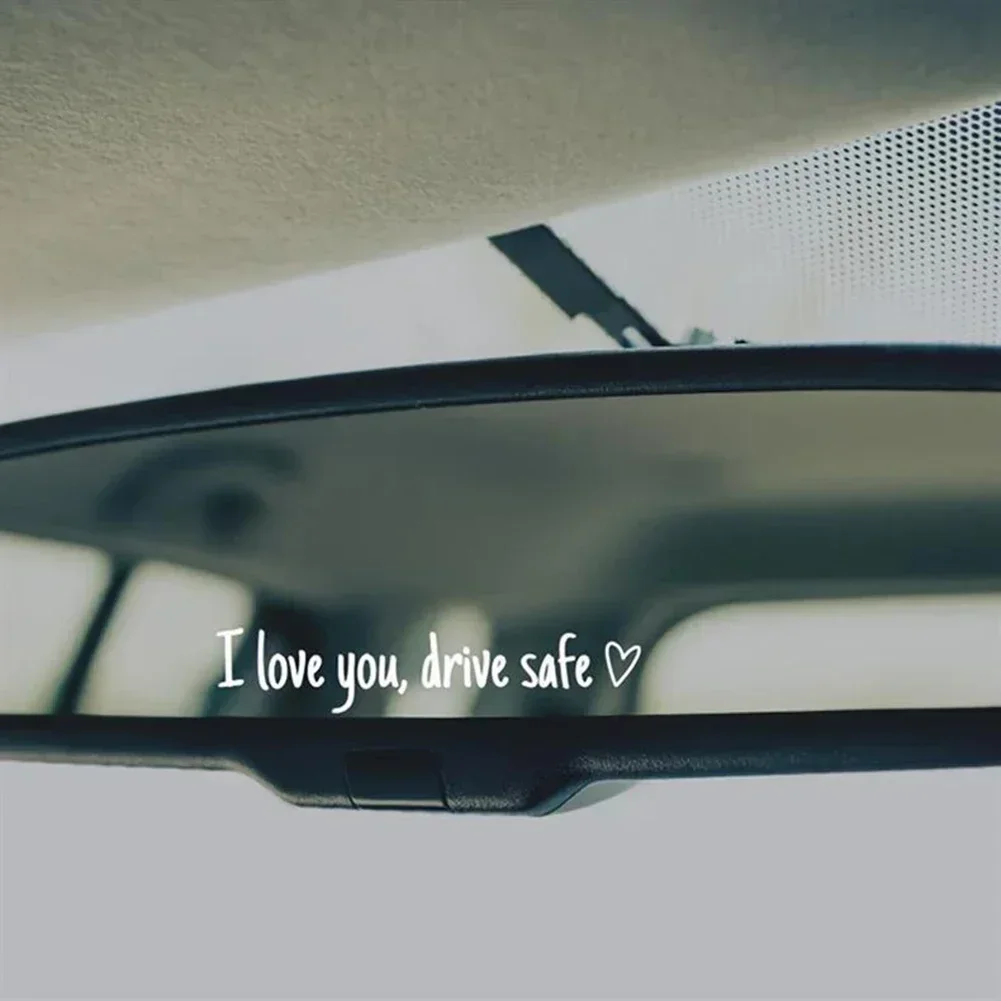 Safe Driving Reminder Car Mirror Reminder Interior Rearview Mirror Car Safety Reminder Practical Car Accessories For Car Mirrors