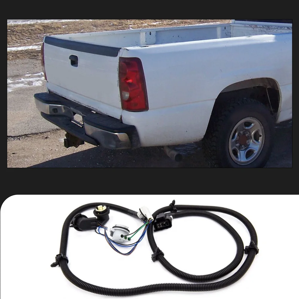 

Rear Taillight Wire Harness for Chevrolet Silverado 1500 2500 3500 2003 2004 2005 2006 2007 16531401 16531402