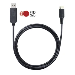 Kenwood IF-232C USB CAT Programming Cable FTDI FT232RL USB Uart TTL to 6-pin Din Plug for Kenwood TS-140S TS-440 TS-450 TS-680S