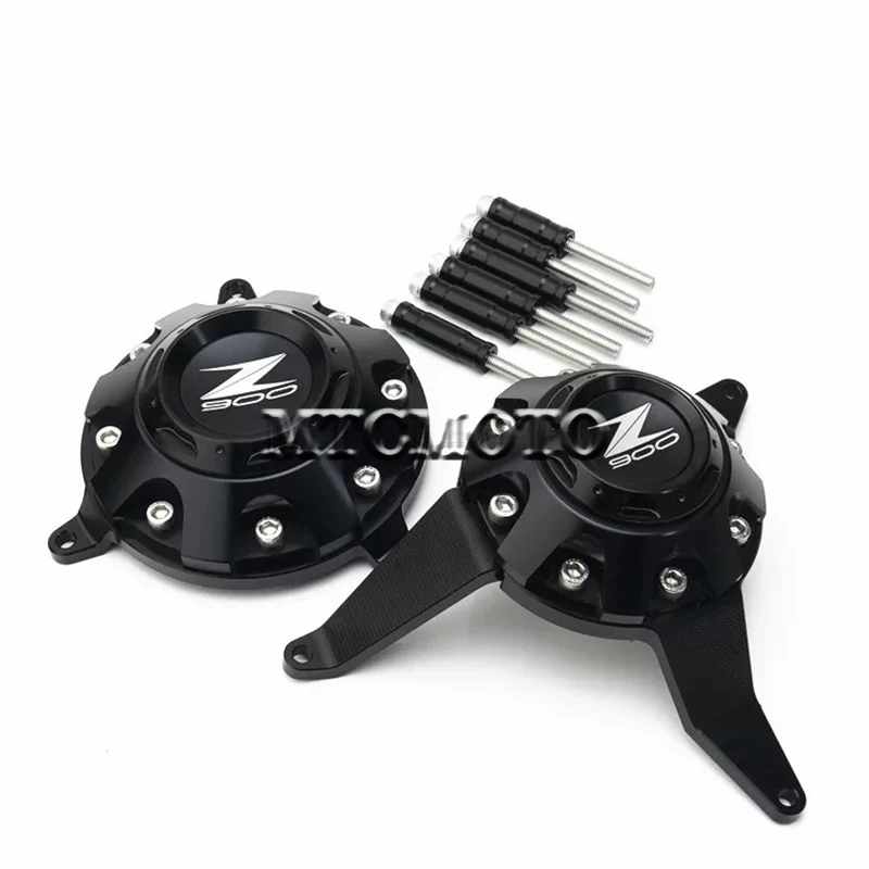 Penutup mesin sepeda motor Kawasaki Z900 Z900/SE 17-23, pelindung mesin modifikasi anti jatuh, bumper anti jatuh