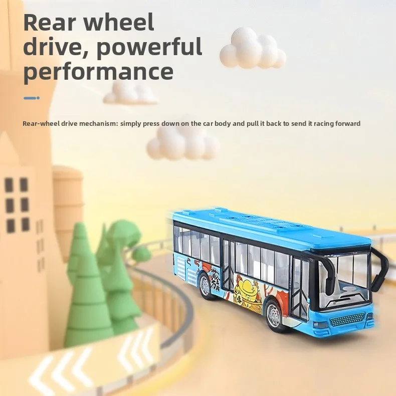 1:60 سبيكة حافلة المدينة نموذج المركبات مدينة اكسبرس حافلة حافلات مزدوجة دييكاست المركبات اللعب مضحك التراجع سيارة الأطفال الاطفال الهدايا