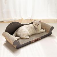 Cat Scratching Pad Multi-cat Scratching Post Oversized Cat Scratcher Bed with Durable Scratch Lounge Furniture for Indoor