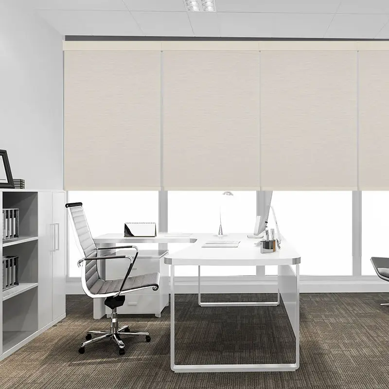 Hotel Grade Roller Blinds Durable Waterproof for Commercial Use Custom Size Window Shade