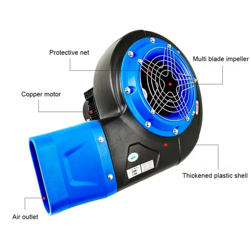 Touchless Car Wash Technology Car Wash Centrifugal Air Blower With Effective Cleaning and Drying