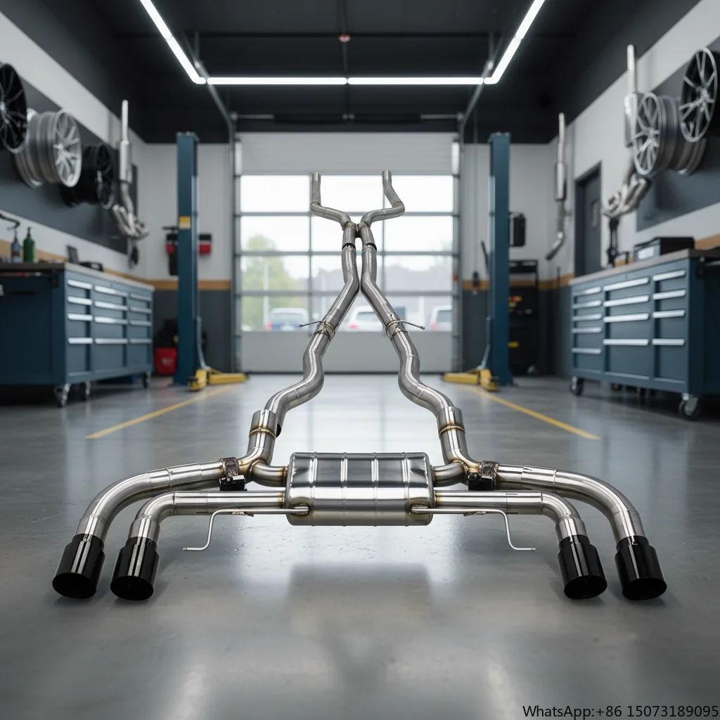 

BSK SS304 Pipes Valvetronic Exhaust System for M550/M550i G30/N63 4.4TT 2019-2025 Performance Catback Muffler with Control