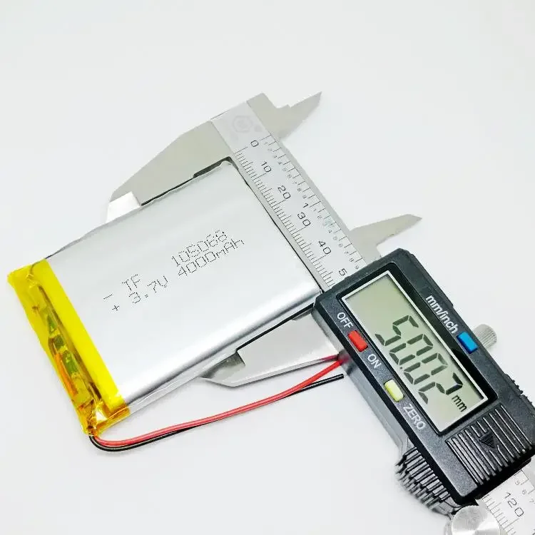 Полимерная литиевая батарея 3,7 В 105068   зарядная плата питания, мобильный блок питания, встроенная зарядка 4000 мАч, универсальная