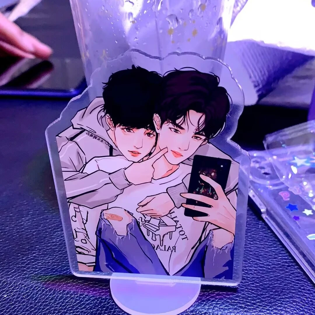 حوامل محيطية للتكيف الهزلي "Wang Yibo Xiao Zhan" وديكورات الطاولة وهدايا عيد الميلاد لزملاء الدراسة #3