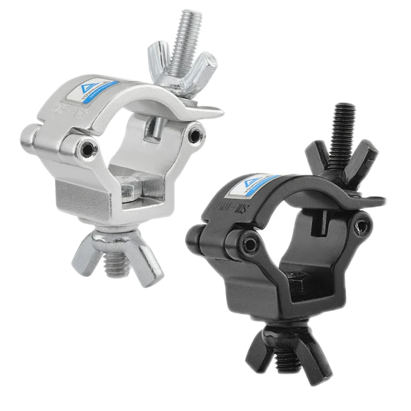 Light Hook Truss Display TUV Certificate Stage Truss Lighting Clamp Concert Small Hook  Aluminum Coupler fits Truss 20mm Tube