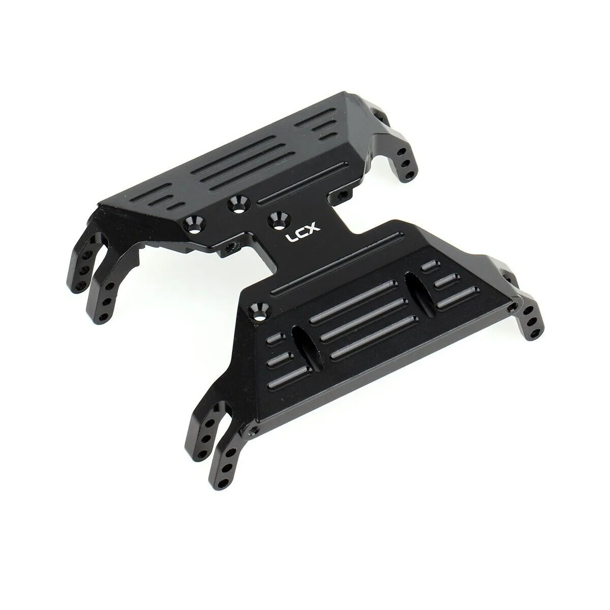 

LCX Racing 1/10 RC Crawler Aluminum Center Skid Plate Transmission Mount for Axial UTB10 Capra Upgrades Parts Accessories