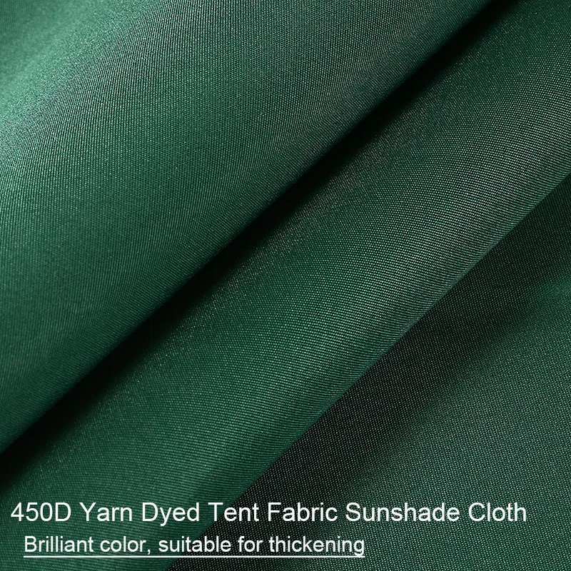 Dark Green Oxford Sunshade Cloth Tent Travel Bag Table Chair Cover Curtains  Clothing Medical Bed Cover Fabric