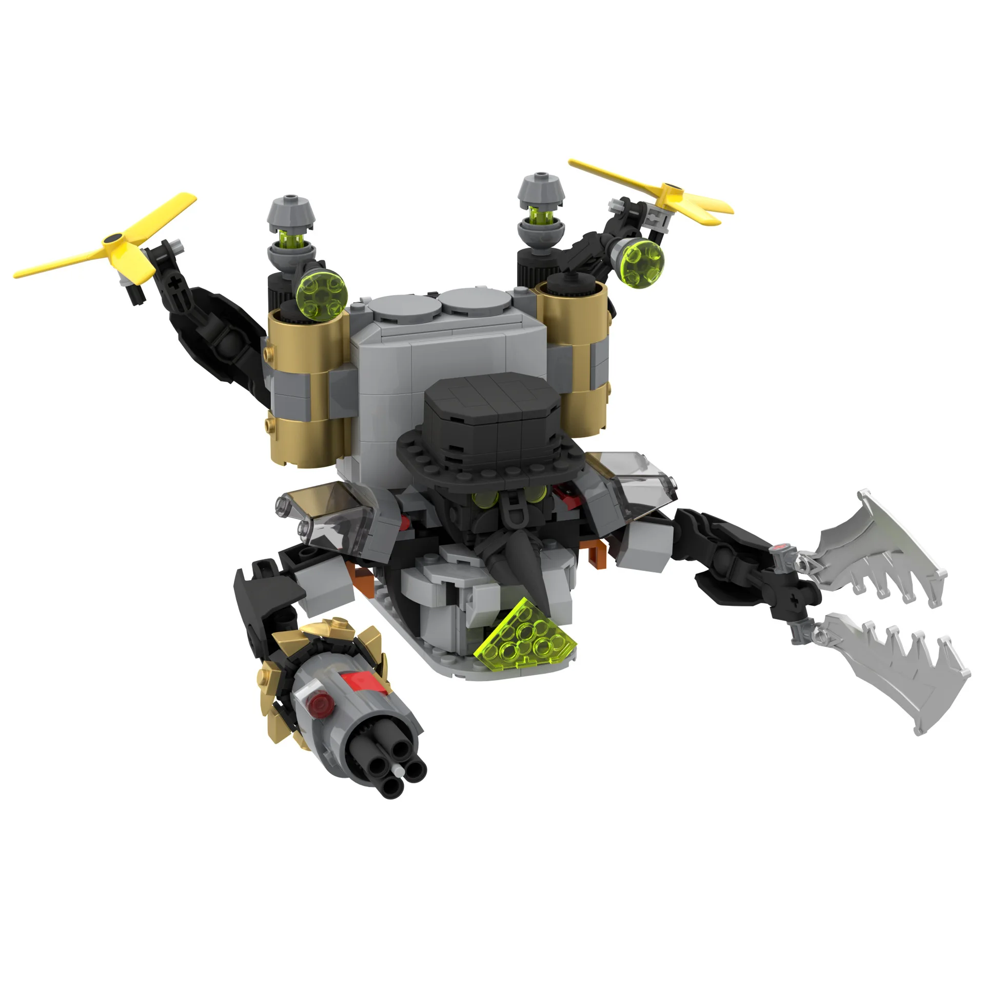 

New Multi-verse Series Creative MOC Skibidi Toilet Titan Multiverse crow Man Building Blocks Set DIY Bricks Toys