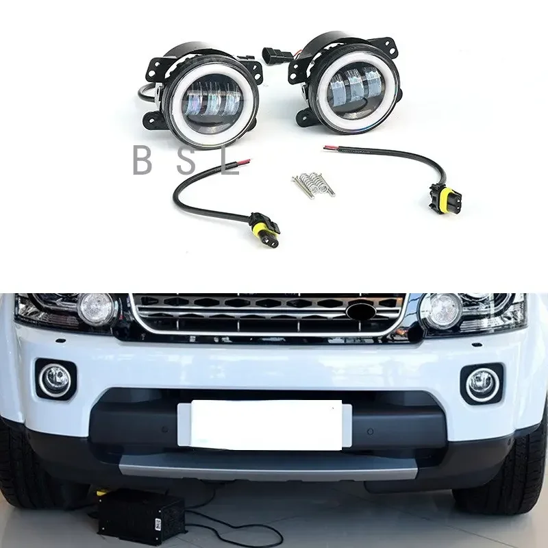 

Для Land Rover Discovery 4 Range Rover Sport / Vogue Freelander 2 2010-2016 ангельские золотые глазки, противотуманные фонари для автомобиля