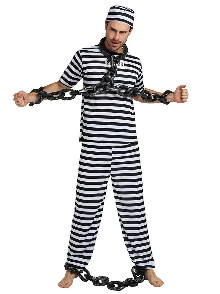 

Halloween Cosplay Prisoner Stage Performance Costume Women's Traditional Chinese Ethnic Stage Performance Clothing