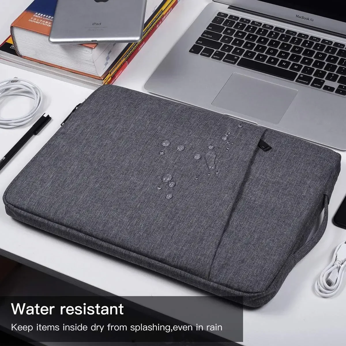 حافظة حقيبة يد للكمبيوتر اللوحي لهاتف سامسونج جالاكسي تاب A9 + بلس 11 A8 10.5 A7 S6 Lite10.4 S7 FE S8 + 12.4 S9 Ultra 14.6 غطاء حقيبة كم #5