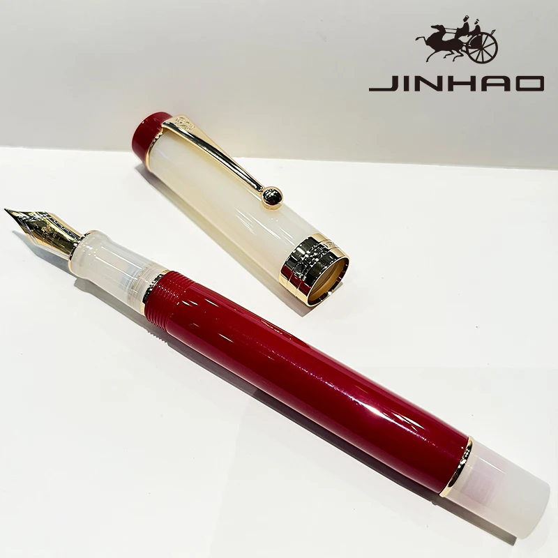قلم الخط الأنيق Jinhao Century 100 - تصميم مريح، غطاء ملتوي، طرف رفيع (M/F/EF) - مثالي للاستخدام اليومي في المكتب #6