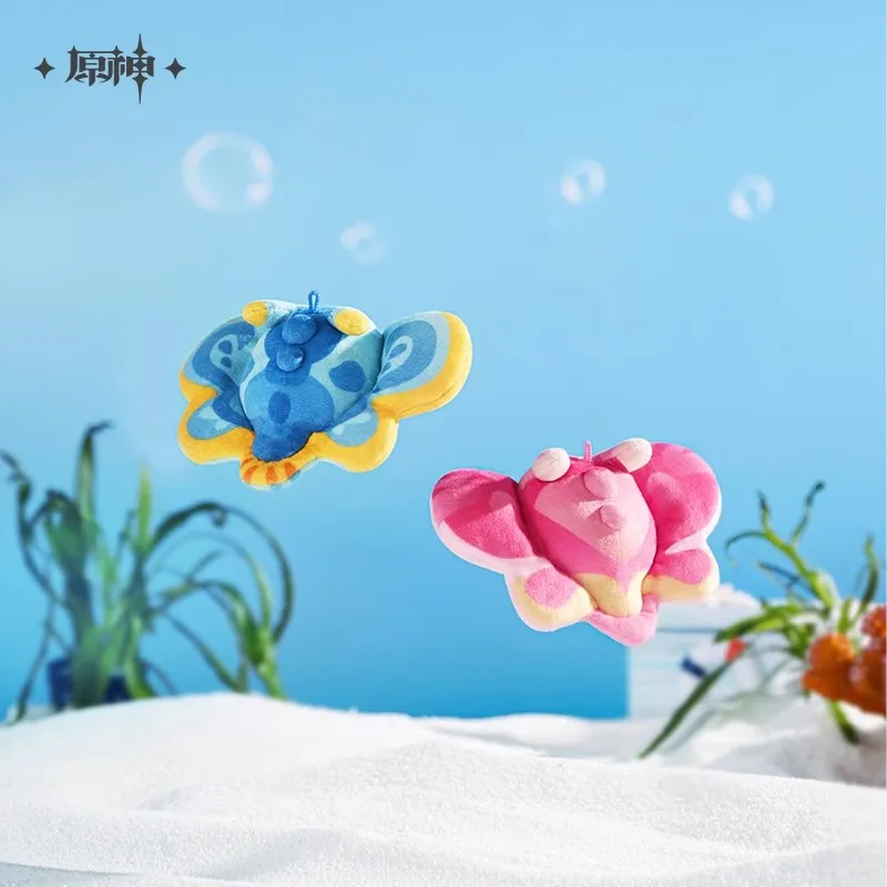 

Официальная тематическая серия Genshin Impact Harumi, плюшевый кулон с изображением ангела, морского кролика, украшение с эффектом, периферийные устройства в стиле аниме, подарки