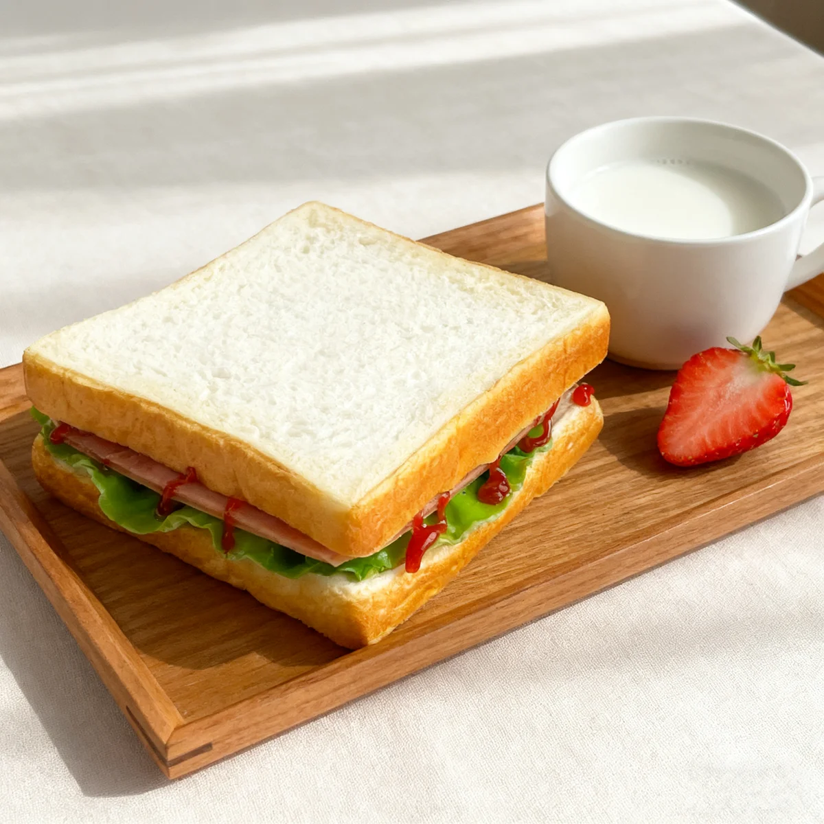 Realistic Fake Stuffed Toast Model - Lifelike Sandwich Bread with Fillings for Food Photography, Display & TikTok Videos