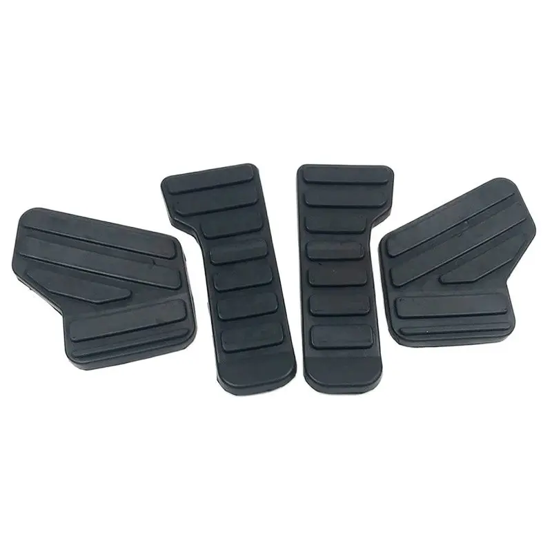 For excavator for Hyundai R60-7 walking pedal rubber pedal leather rubber sleeve foot pad rubber pad accessories