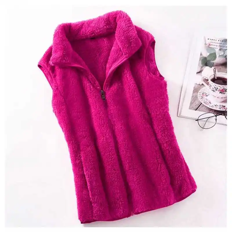 

Осенне-зимний женский жилет с высоким воротником, модная куртка 2024 года, верхняя одежда без фирменного бренда