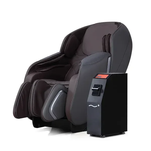 Pu Leather Electric Model Adjustable Comfortable Full Body Shiatus Commercial Massage Chair With Coin Operator