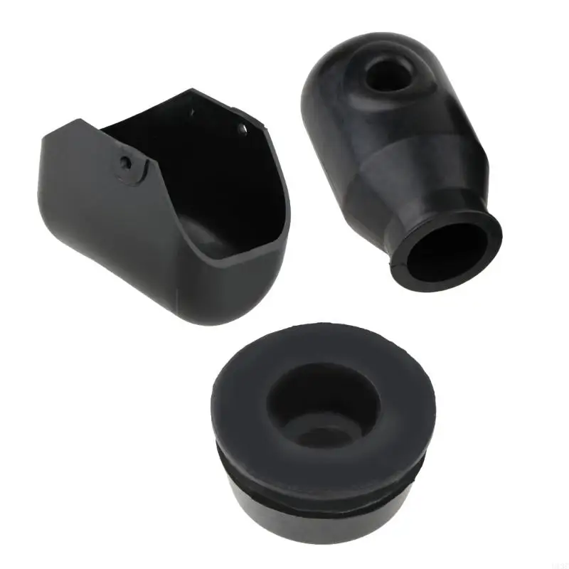 U13C 3pcs Forklift Oil Tanks Components Wear Resistant Manual Fittings Manual Oil Caps set for Improved Logistics Efficiency