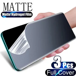 3PCS Matte Hydrogel Film For Huawei Pura 70 Pro Plus Ultra Full Cover TPU Screen Protector On For Huawei Pura 70 Ultra