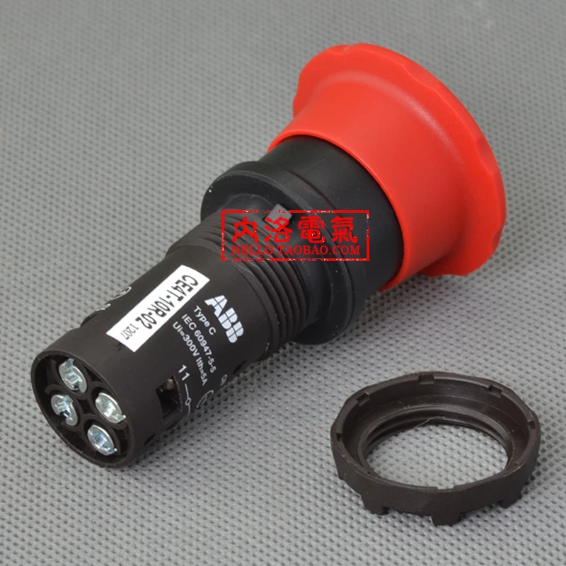 [SA]original 22mm original authentic one- stop button switch CE4T-10R-02 rotation reduction 2NC--10pcs/lot