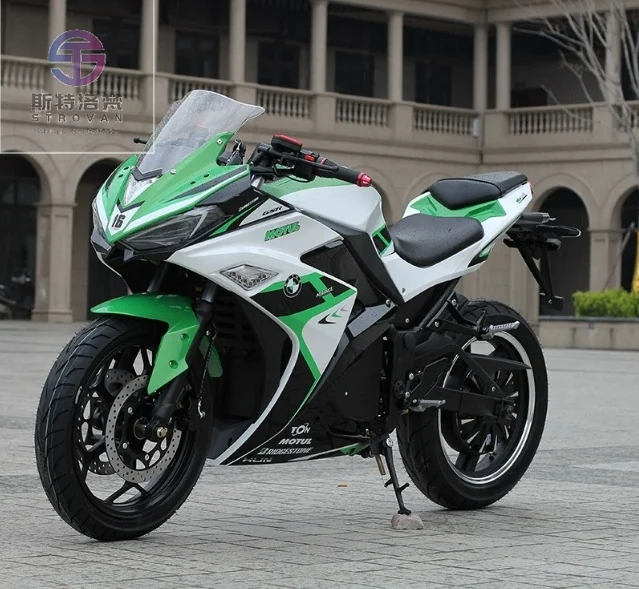 

Vintage 80km/h Racing Off-Road Electric Motorcycle Model S 3000W Power High-Speed 150km Range Adults' Version No Battery