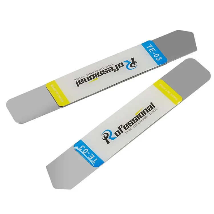 1 PC Edelstahl Klinge Weiche Dünne Pry Spudger Handy Tablet Bildschirm Batterie Öffnung Werkzeuge für Samsung iPhone iPad Öffner – Detail 3