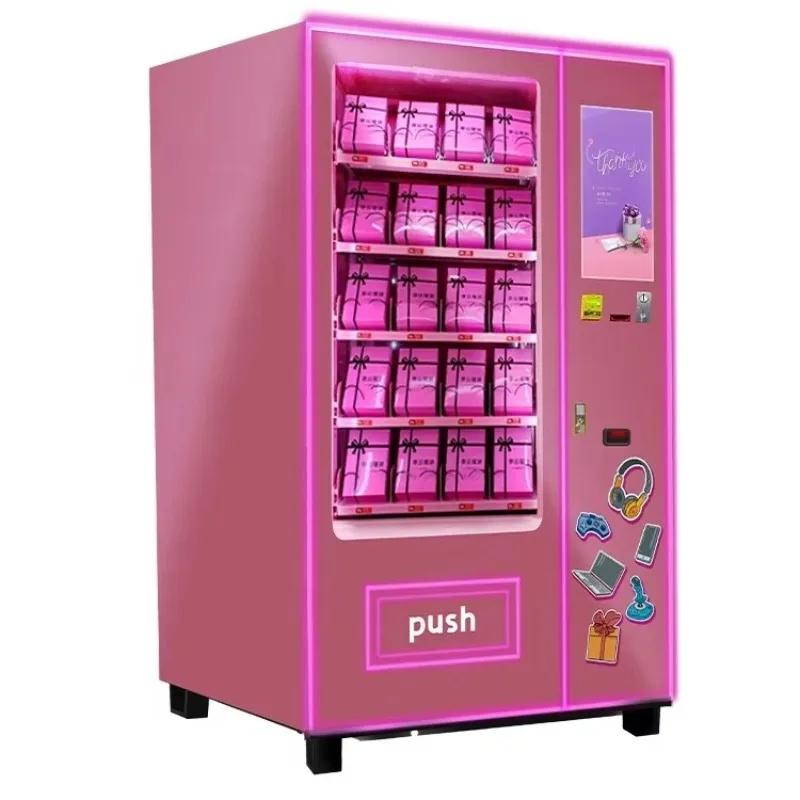 Picture 3: Intelligent Nail Polish Vending Machine with Touchscreen Cashless Payment and Cloud Management for Beauty Retail