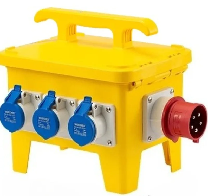 Portable Industrial Socket Outdoor Mobile Waterproof Distribution Box Construction Site Switching Power Supply Inspection Box