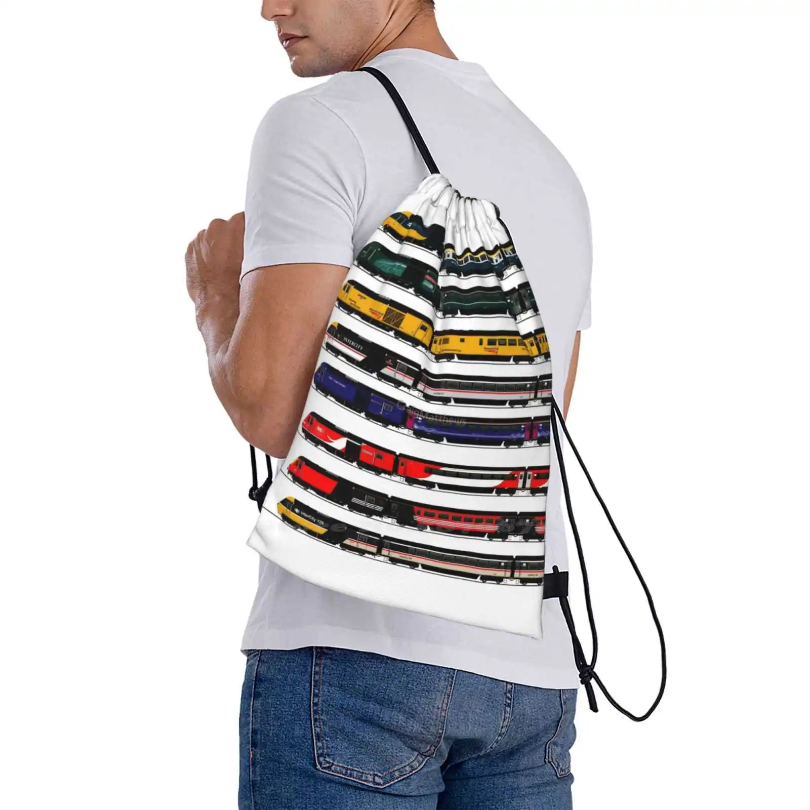 Intercity 125 Hst Locomotives Hot Sale Backpack Fashion Bags Trainset Locomotives Intercity 125 Class 43 Hst Gwr Fgw Lner